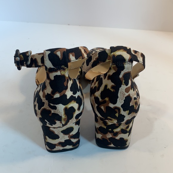 Cabi animal print block heel shoes size 9 - Picture 4 of 9